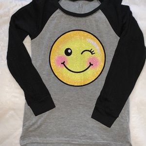 Justice Emoji Tee - Baseball Tee Shirt